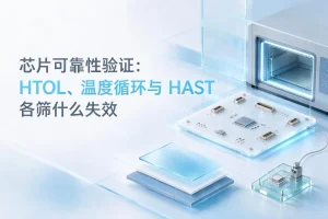 芯片可靠性验证：HTOL、温度循环与 HAST 各筛什么失效