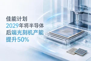 佳能计划2029年将半导体后端光刻机产能提升50%