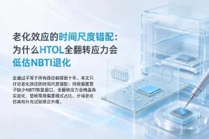 老化效应的时间尺度错配：为什么HTOL全翻转应力会低估NBTI退化