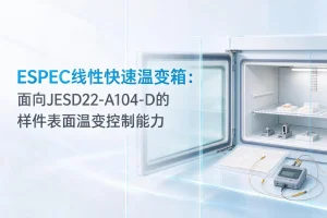 ESPEC线性快速温变箱：面向JESD22-A104-D的样件表面温变控制能力