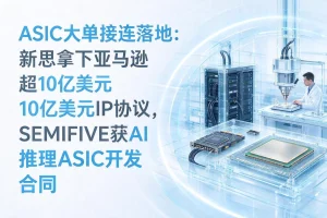 ASIC大单接连落地：新思拿下亚马逊超10亿美元IP协议，SEMIFIVE获AI推理ASIC开发合同