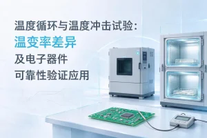 温度循环与温度冲击试验：温变率差异及电子器件可靠性验证应用