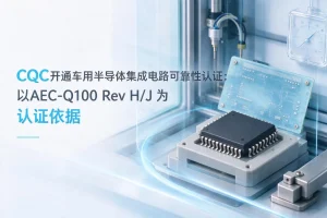 CQC开通车用半导体集成电路可靠性认证：以AEC-Q100 Rev H/J为认证依据