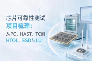 芯片可靠性测试项目梳理：从PC、HAST、TC到HTOL、ESD与LU