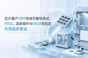 芯片量产ORT持续可靠性测试：HTOL、温度循环与HAST项目及失效监控要点